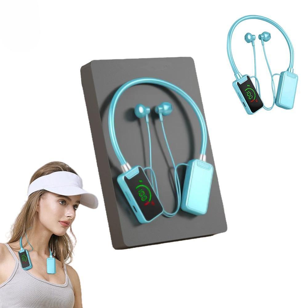 LED Power Display Neckband Bluetooth Headphones Wireless Bluetooth 5.4 Running Cycling Wireless Headset Earbuds with Microphone синій
LED Power Display Neckband Bluetooth Headphones Wireless Bluetooth 5.4 Running Cycling Wireless Headset Earbuds with Microphone синій