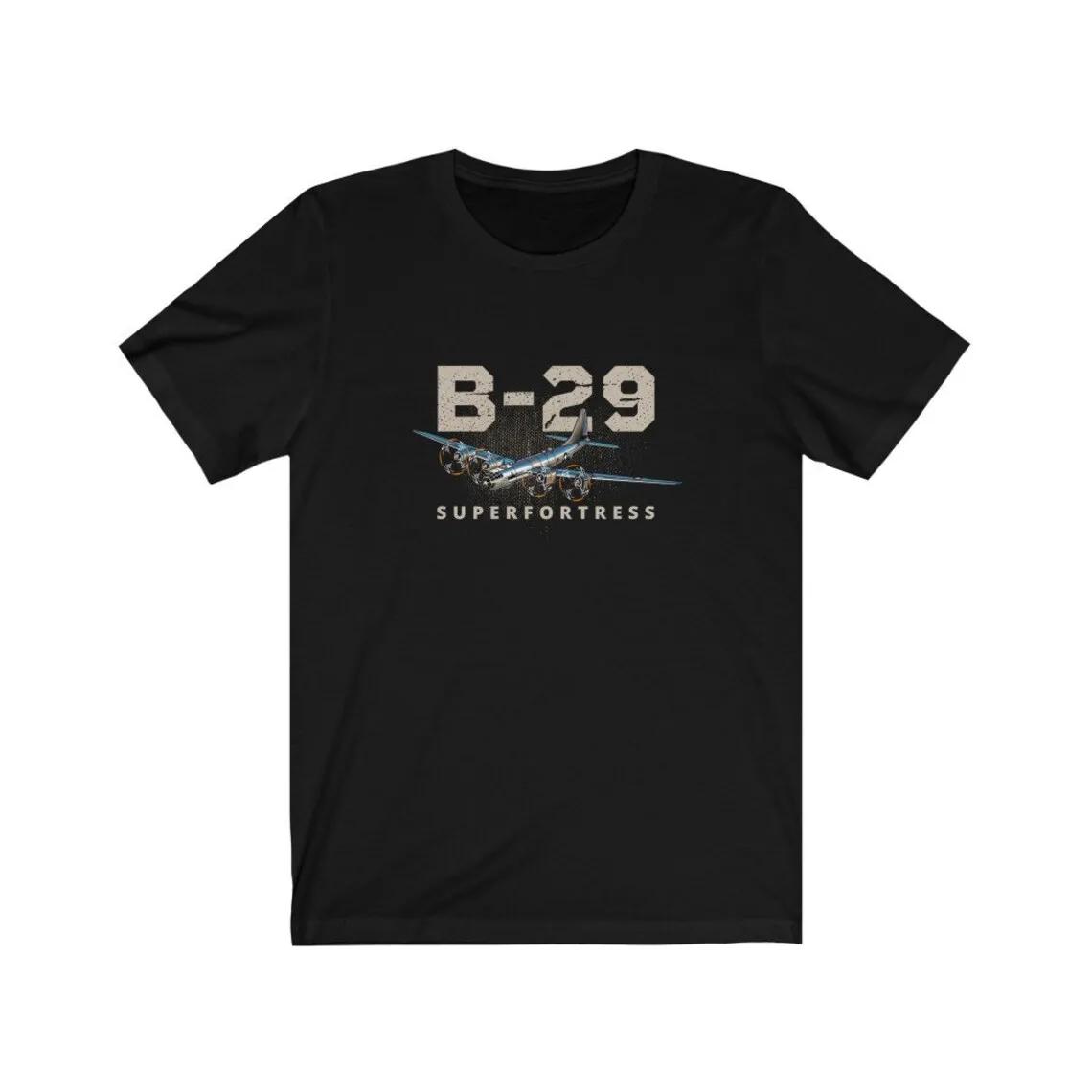 B-29 Super Fortress Heavy Bomber T-Shirt 100% Cotton O-Neck Summer Short Sleeve Casual Mens T-shirt Size S-3XL - Men s Summer... S разноцветный
B-29 Super Fortress Heavy Bomber T-Shirt 100% Cotton O-Neck Summer Short Sleeve Casual Mens T-shirt Size S-3XL - Men s Summer... S разноцветный