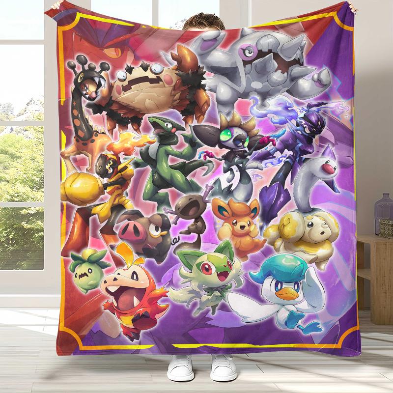 Kawaii Pokemon Pikachu Cartoon Flannel Blanket,Ultra Soft Warm Plush Throw for Home Bedroom Bed Sofa Cover Office Camping gift 75x90cm
Kawaii Pokemon Pikachu Cartoon Flannel Blanket,Ultra Soft Warm Plush Throw for Home Bedroom Bed Sofa Cover Office Camping gift 75x90cm