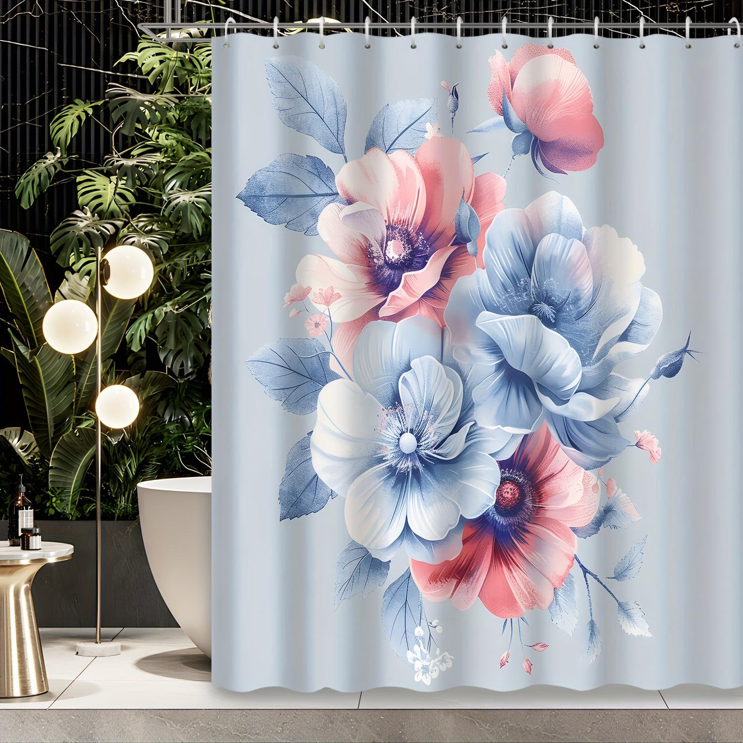 1Pcs Vintage Pastel Rose Floral Decorative Shower Curtain, Polyester Fabric, Machine Washable, Suitable For Bathroom W60H190(CM)-1 Pcs
1Pcs Vintage Pastel Rose Floral Decorative Shower Curtain, Polyester Fabric, Machine Washable, Suitable For Bathroom W60H190(CM)-1 Pcs