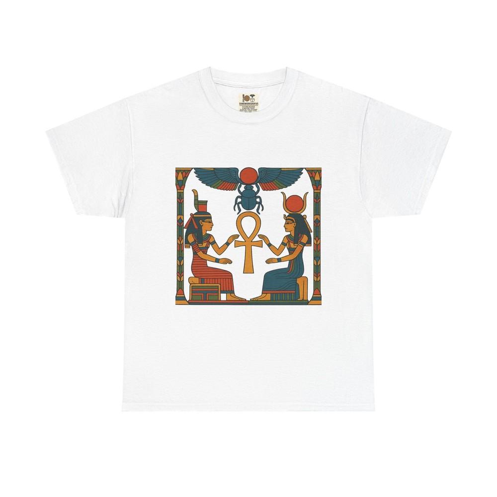 Egypt Unisex Cotton Tee Ankh Design, Vintage Graphic, Philosophy Shirt, Egyptian 4XL
Egypt Unisex Cotton Tee Ankh Design, Vintage Graphic, Philosophy Shirt, Egyptian 4XL