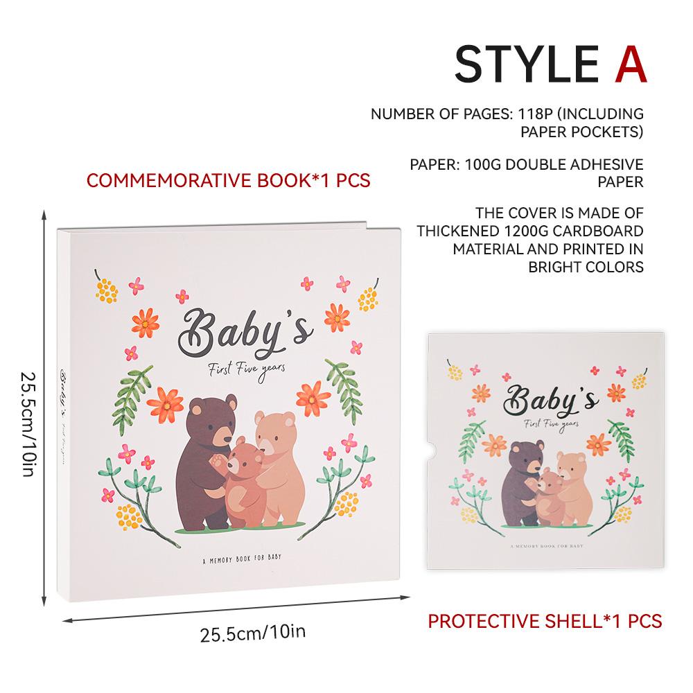 10inch DIY Photo Album Writable Collection of Children Growth Photos Baby Memory Book Scrapbook Growth Diary For Boys Girls
10inch DIY Photo Album Writable Collection of Children Growth Photos Baby Memory Book Scrapbook Growth Diary For Boys Girls