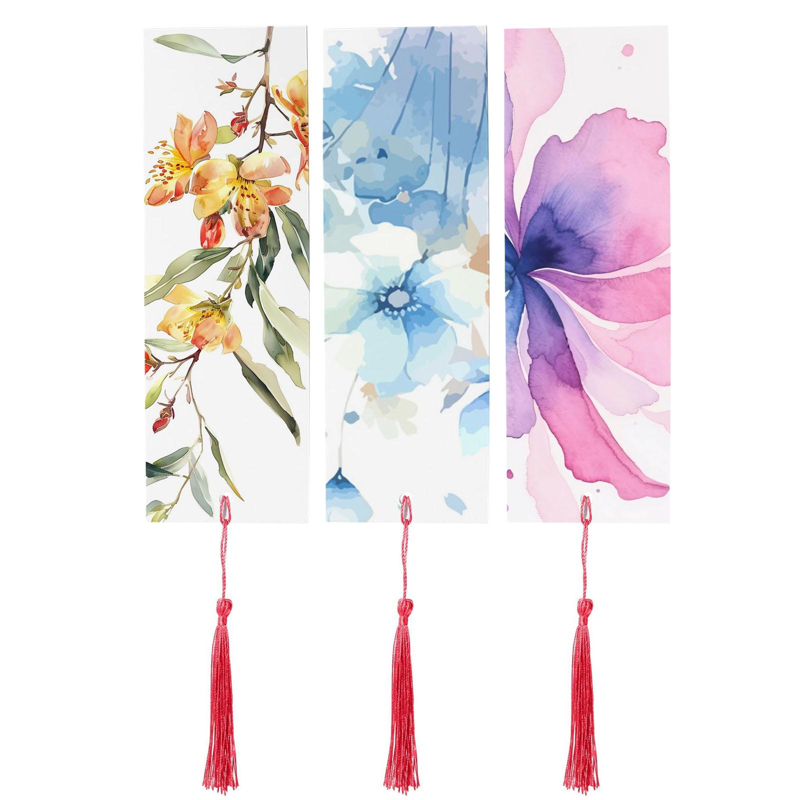 50pcs Watercolor Paper Blank Bookmarks with Tassels Holes Paintable Reusable Blank Book Page Markers for Birthday
50pcs Watercolor Paper Blank Bookmarks with Tassels Holes Paintable Reusable Blank Book Page Markers for Birthday