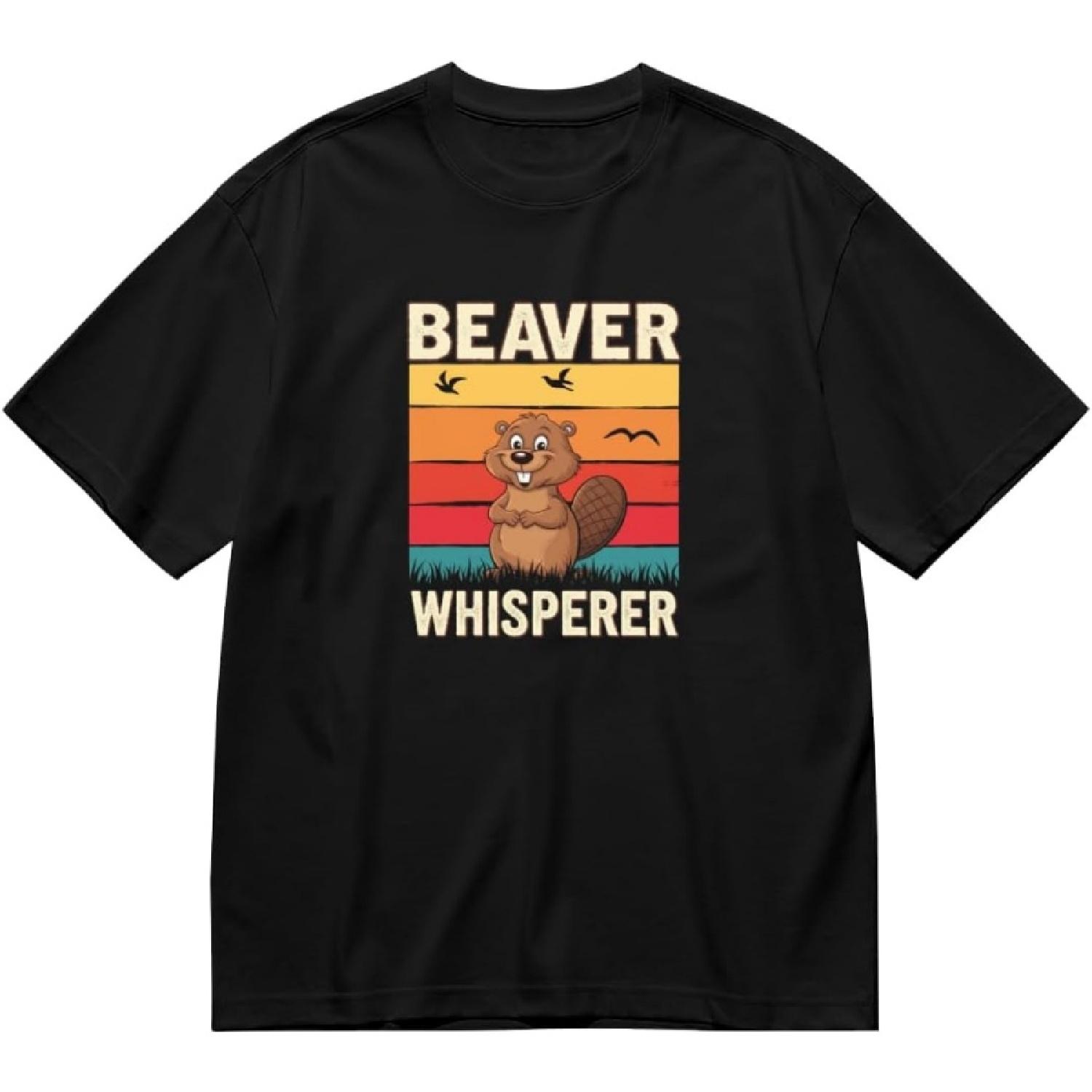 HEAPPER Retro Beaver Whisperer Graphic Unisex T-Shirt for Men or Women XXXXXL різнокольоровий
HEAPPER Retro Beaver Whisperer Graphic Unisex T-Shirt for Men or Women XXXXXL різнокольоровий