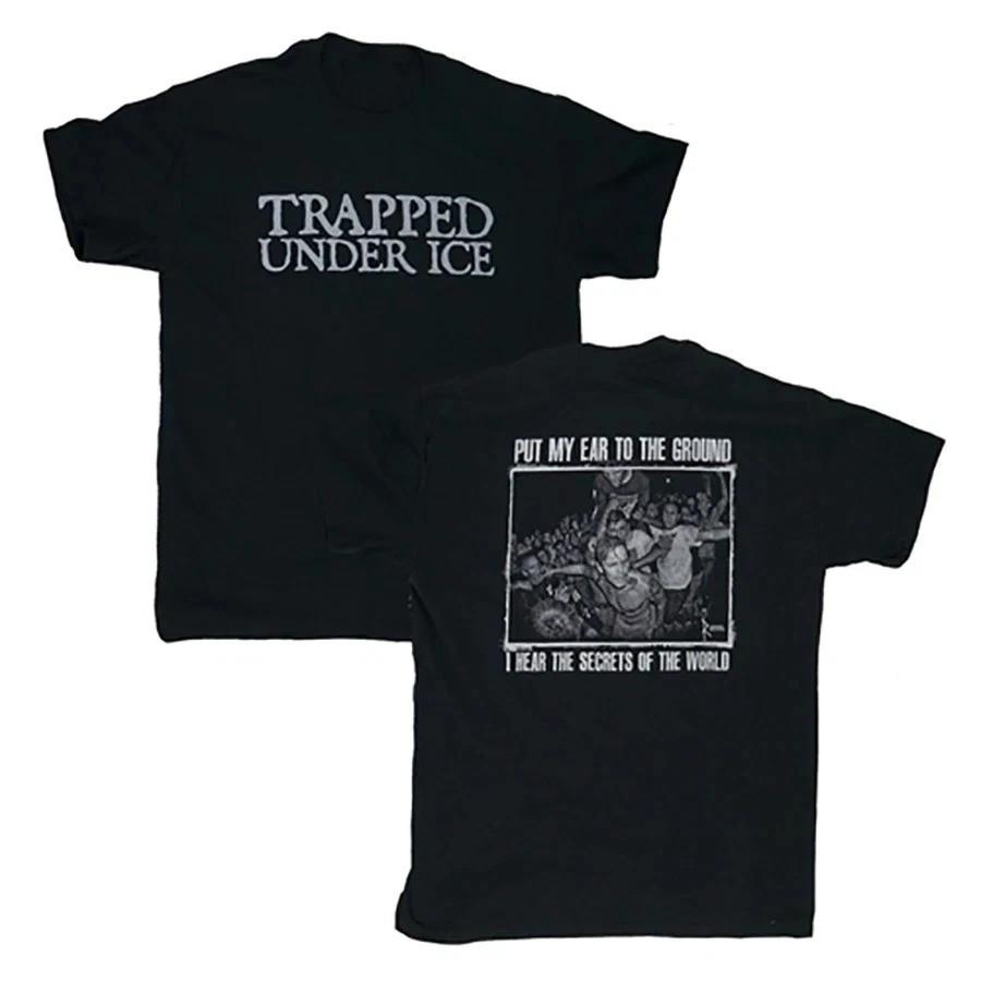 VTG Trapped Under Ice band 2 sides black T-shirt Unisex All sizes 5XL різнокольоровий
VTG Trapped Under Ice band 2 sides black T-shirt Unisex All sizes 5XL різнокольоровий