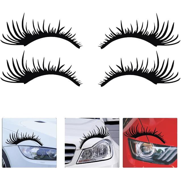 Garneck Car Eyelashes for Headlight,2 Pairs Car Headlight Stickers Black Eyelashes Vehicle Body Sticker Windshield Decal for Vehicle Auto Car
Garneck Car Eyelashes for Headlight,2 Pairs Car Headlight Stickers Black Eyelashes Vehicle Body Sticker Windshield Decal for Vehicle Auto Car