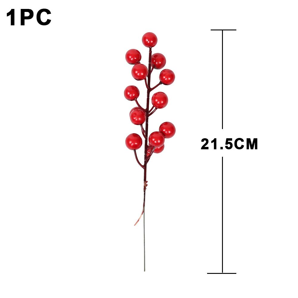 12/1Pcs Christmas Red Berries Artificial Fruit Holly Berry Stamen Bouquet For Christmas Wedding Party Decoration Home DIY Crafts
12/1Pcs Christmas Red Berries Artificial Fruit Holly Berry Stamen Bouquet For Christmas Wedding Party Decoration Home DIY Crafts