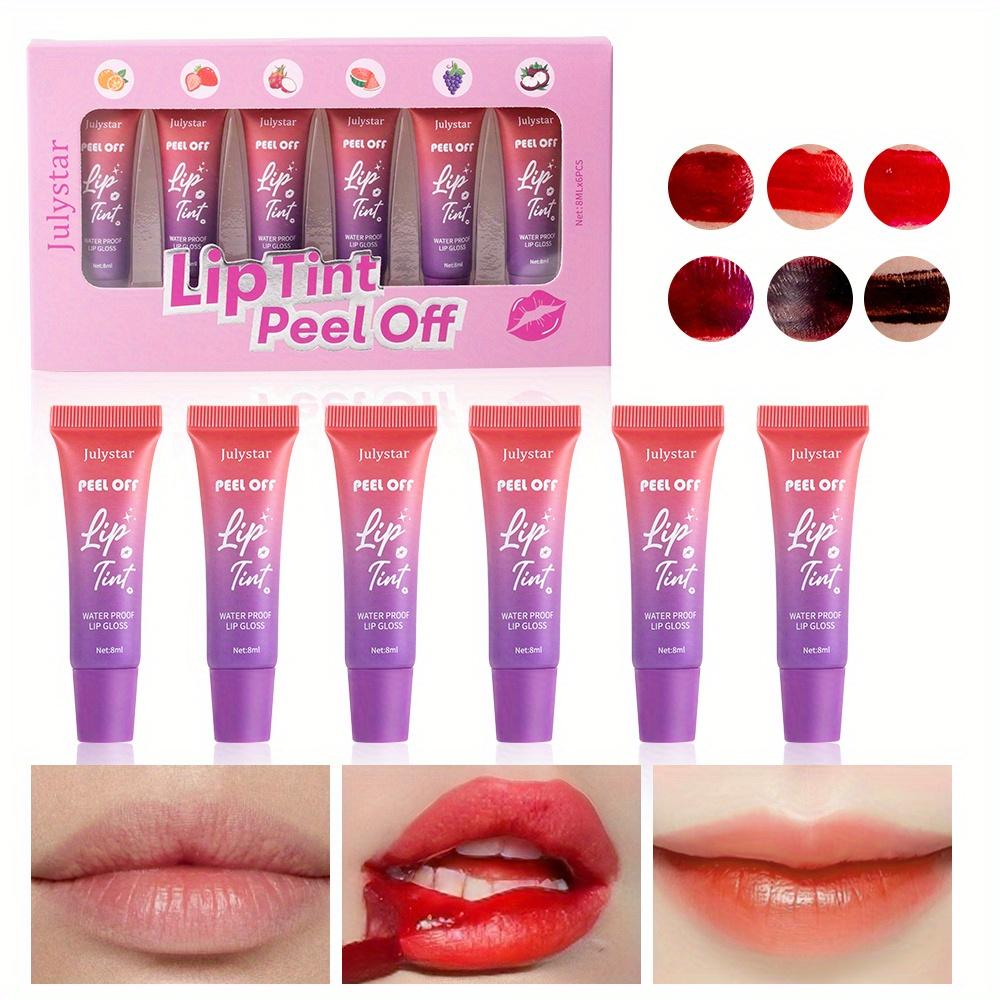 Набор из 6 отшелушивающих тинтов для губ, водостойкий блеск для губ, стойкий, увлажняющий, легко наносится, обеспечивает гладкое покрытие, идеально подходит для создания ярких губ
Набор из 6 отшелушивающих тинтов для губ, водостойкий блеск для губ, стойкий, увлажняющий, легко наносится, обеспечивает гладкое покрытие, идеально подходит для создания ярких губ