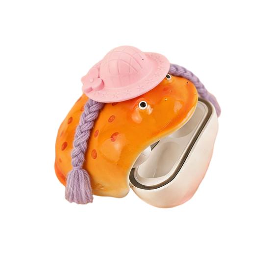 Novel Frog Case for AirPods 1/2/3/4 And for AirPods Pro 2/3 Cute Ugly Frog Earbuds Cover Anti-Scratch Cute Animals Wireless Earphone Protector Cover for AirPods Pro3
Novel Frog Case for AirPods 1/2/3/4 And for AirPods Pro 2/3 Cute Ugly Frog Earbuds Cover Anti-Scratch Cute Animals Wireless Earphone Protector Cover for AirPods Pro3