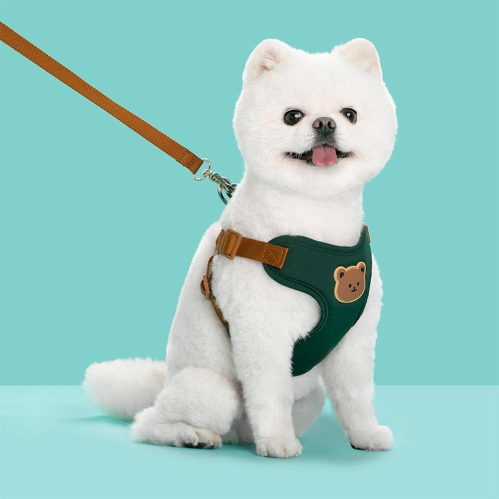 Cute Pet Harness Leash Anti-Escape Dog Collar Harness Dog Harness Outdoor Walking Travel XS бежевий
Cute Pet Harness Leash Anti-Escape Dog Collar Harness Dog Harness Outdoor Walking Travel XS бежевий