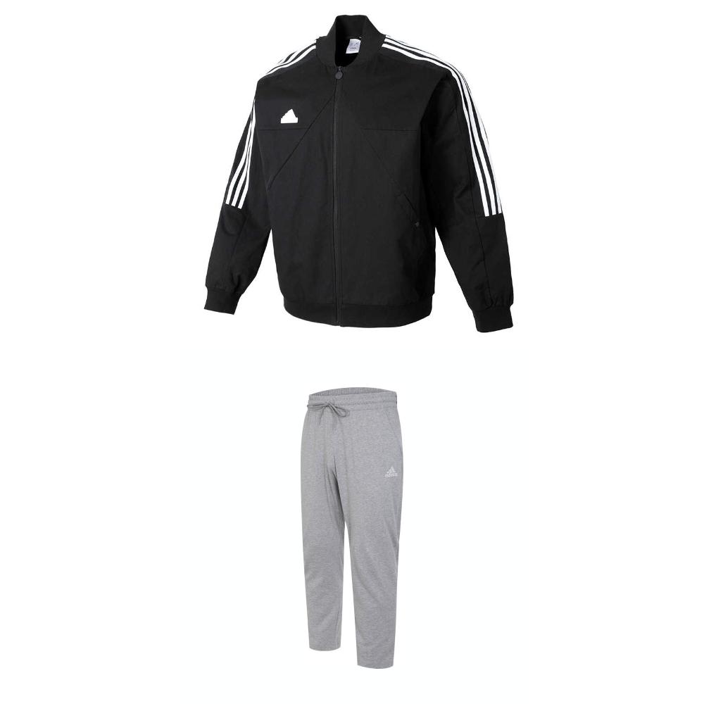 Adidas Модная куртка с воротником-молнией, трикотажные длинные тренировочные брюки на шнурке, повседневный спортивный костюм, мужской костюм IP3791+IC9411 M
Adidas Модная куртка с воротником-молнией, трикотажные длинные тренировочные брюки на шнурке, повседневный спортивный костюм, мужской костюм IP3791+IC9411 M