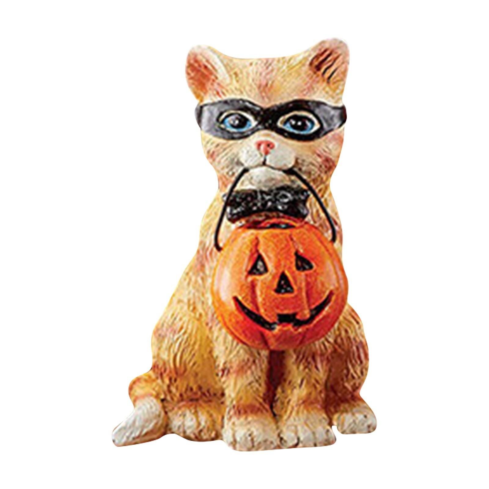 Симпатичний кіт на Хеллоуїн. Скульптура зі смоли. Прикраса для святкового будинку One Size
Симпатичний кіт на Хеллоуїн. Скульптура зі смоли. Прикраса для святкового будинку One Size
