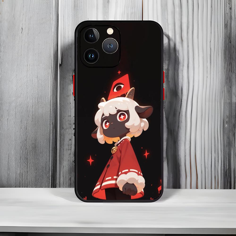 Game C-Cult Of The Lamb Phone Case Black Matte Thin Phone Case For iPhone17 16 15 14 13 ProMax iphone17air
Game C-Cult Of The Lamb Phone Case Black Matte Thin Phone Case For iPhone17 16 15 14 13 ProMax iphone17air