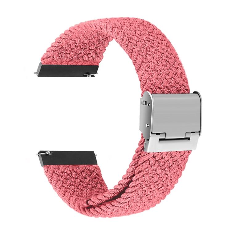 22mm Universal Metal Buckle Nylon Braided Watch Band 22mm рожевий
22mm Universal Metal Buckle Nylon Braided Watch Band 22mm рожевий