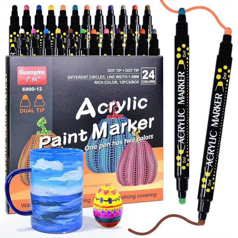 24 цвета, маркеры с двумя точками и наконечниками для дерева, холста, камня, стекла, керамики, поделок своими руками, художественных принадлежностей для рождественской живописи, камня, металла, керамики
24 цвета, маркеры с двумя точками и наконечниками для дерева, холста, камня, стекла, керамики, поделок своими руками, художественных принадлежностей для рождественской живописи, камня, металла, керамики