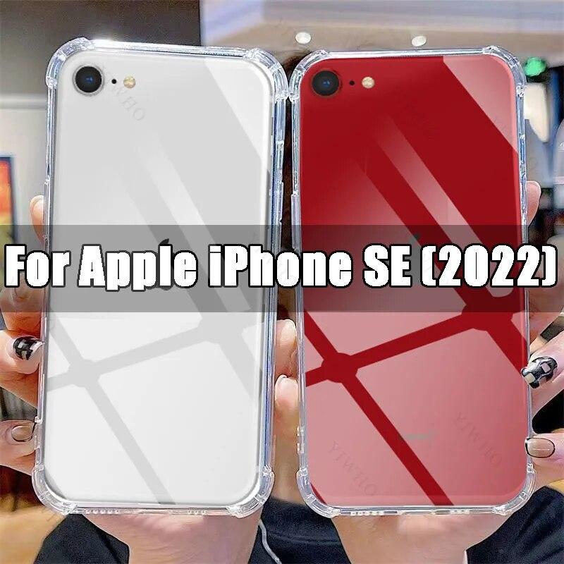 Прозрачный чехол для телефона Apple IPhone SE 2022, прозрачный чехол из ТПУ для IPhoneSE 4,7 дюйма A2783, противоударные чехлы с защитой от царапин
Прозрачный чехол для телефона Apple IPhone SE 2022, прозрачный чехол из ТПУ для IPhoneSE 4,7 дюйма A2783, противоударные чехлы с защитой от царапин