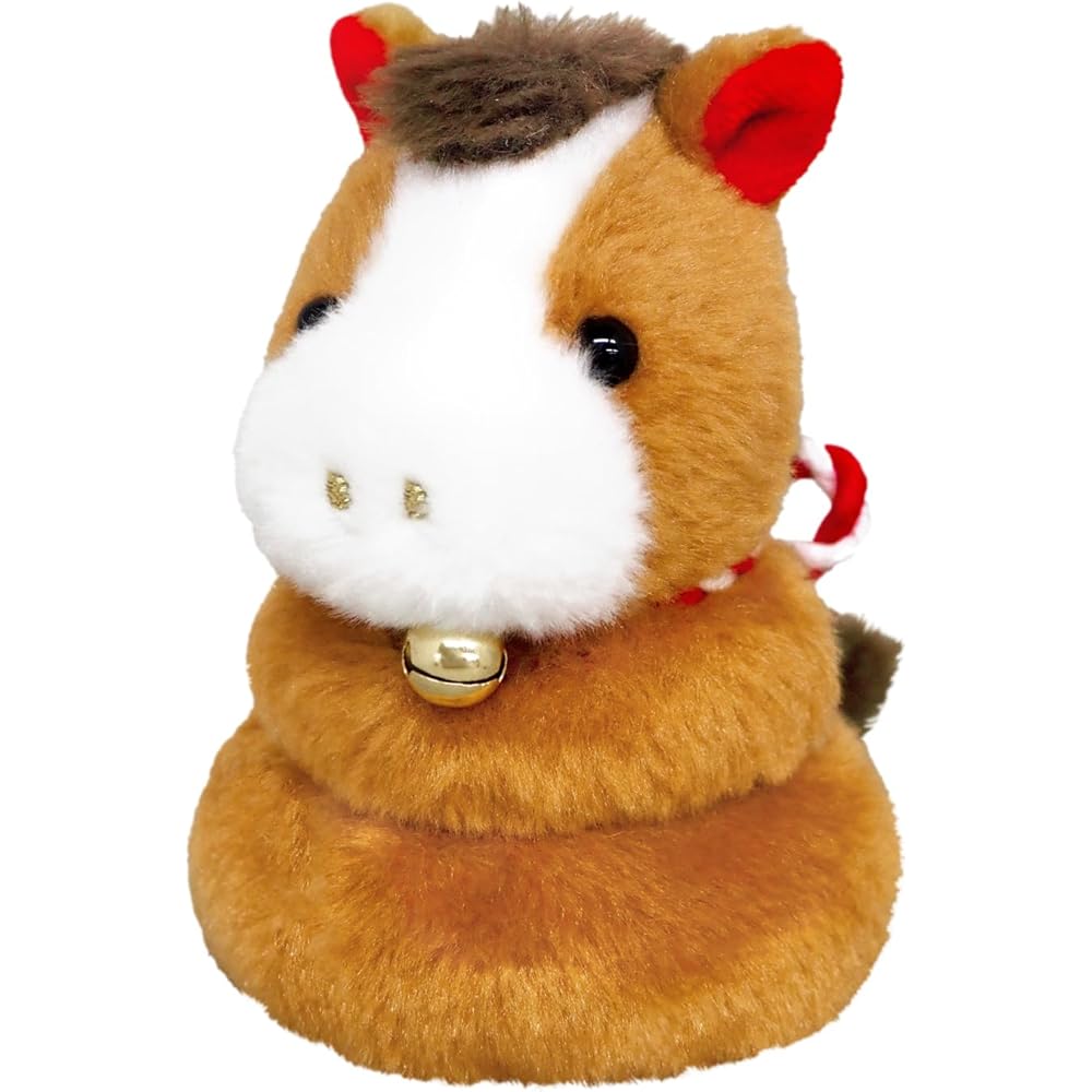 Sanei Boeki 2026 Year of the Horse Plush Toy Brown W7 x D6.5 x H10 cm
Sanei Boeki 2026 Year of the Horse Plush Toy Brown W7 x D6.5 x H10 cm