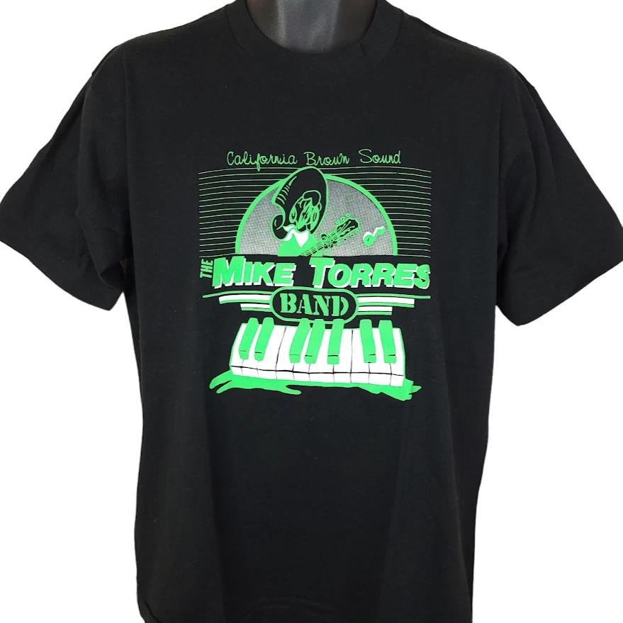 Vintage Mike Torres Band T Shirt Mens Size Large 80s Latin Music Made In USA 3XL
Vintage Mike Torres Band T Shirt Mens Size Large 80s Latin Music Made In USA 3XL