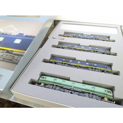 N Gauge EF58 Test Painted Locomotive 4-Car Set (N Gauge 40th Anniversary Commemorative Product) 10-260
N Gauge EF58 Test Painted Locomotive 4-Car Set (N Gauge 40th Anniversary Commemorative Product) 10-260