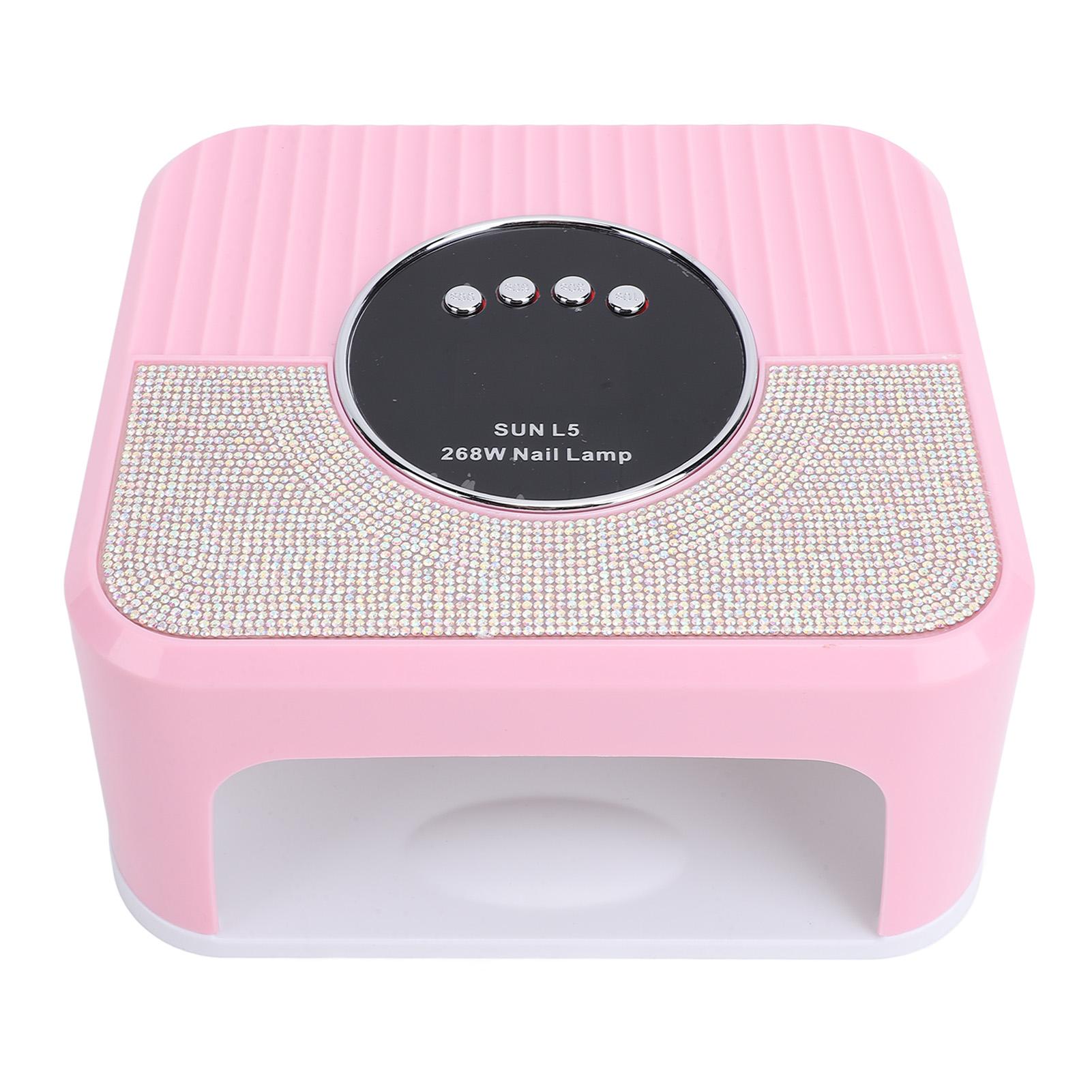 LED Nail Lamp Automatic Sensor LED Nail Curing Light Portable High Power Nail Dryer for Home and Nail Salon EU Plug
LED Nail Lamp Automatic Sensor LED Nail Curing Light Portable High Power Nail Dryer for Home and Nail Salon EU Plug