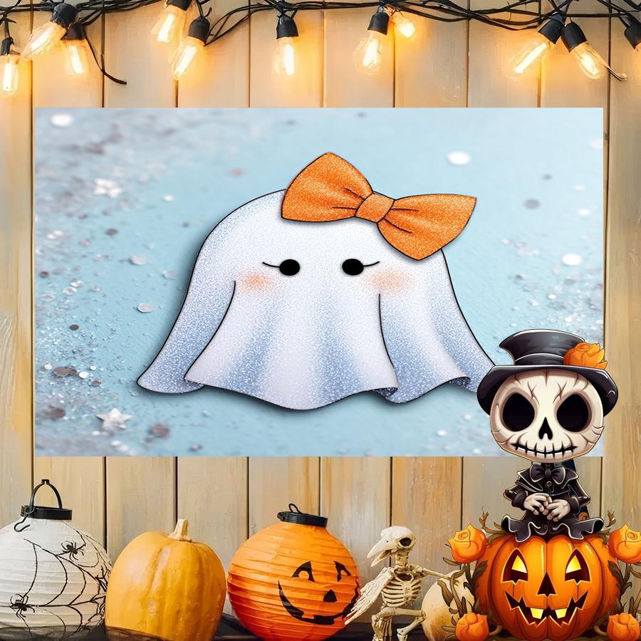 Cute Ghost Halloween Background Cloth Hanging Cloth Bedroom Bedside Decorative Wall Cloth Rental Dormitory Tapestry 74x94cm(29x37in)
Cute Ghost Halloween Background Cloth Hanging Cloth Bedroom Bedside Decorative Wall Cloth Rental Dormitory Tapestry 74x94cm(29x37in)
