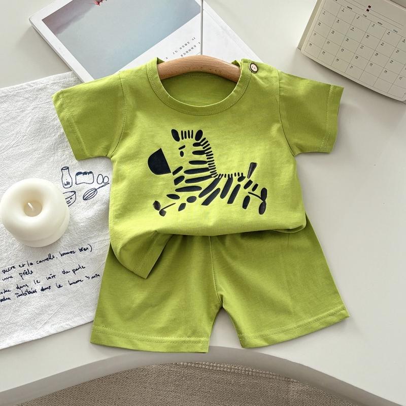 2Pcs/Set Kids Clothes Boy Girls Cartoon Summer Tops + Short Pants Set Clothes T-Shirt Cotton Crewneck Tees Shorts Clothes 80
2Pcs/Set Kids Clothes Boy Girls Cartoon Summer Tops + Short Pants Set Clothes T-Shirt Cotton Crewneck Tees Shorts Clothes 80