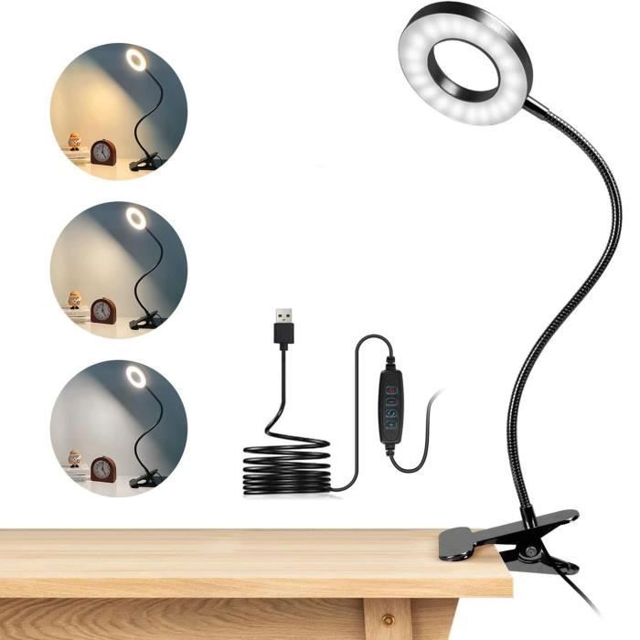Lampe de Bureau - 48 LED Flexible à 360° - 3 Modes d’Éclairage - 10 Niveaux de Luminosité
Lampe de Bureau - 48 LED Flexible à 360° - 3 Modes d’Éclairage - 10 Niveaux de Luminosité
