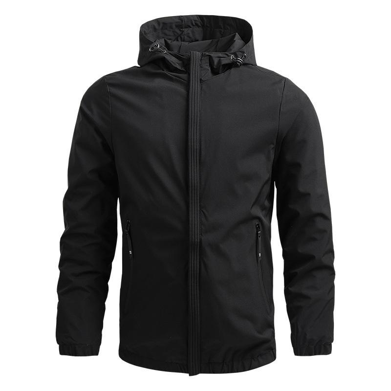 Men s Hooded Jacket Windproof Casual Zip-Up Outerwear Coat 4XL чёрный
Men s Hooded Jacket Windproof Casual Zip-Up Outerwear Coat 4XL чёрный