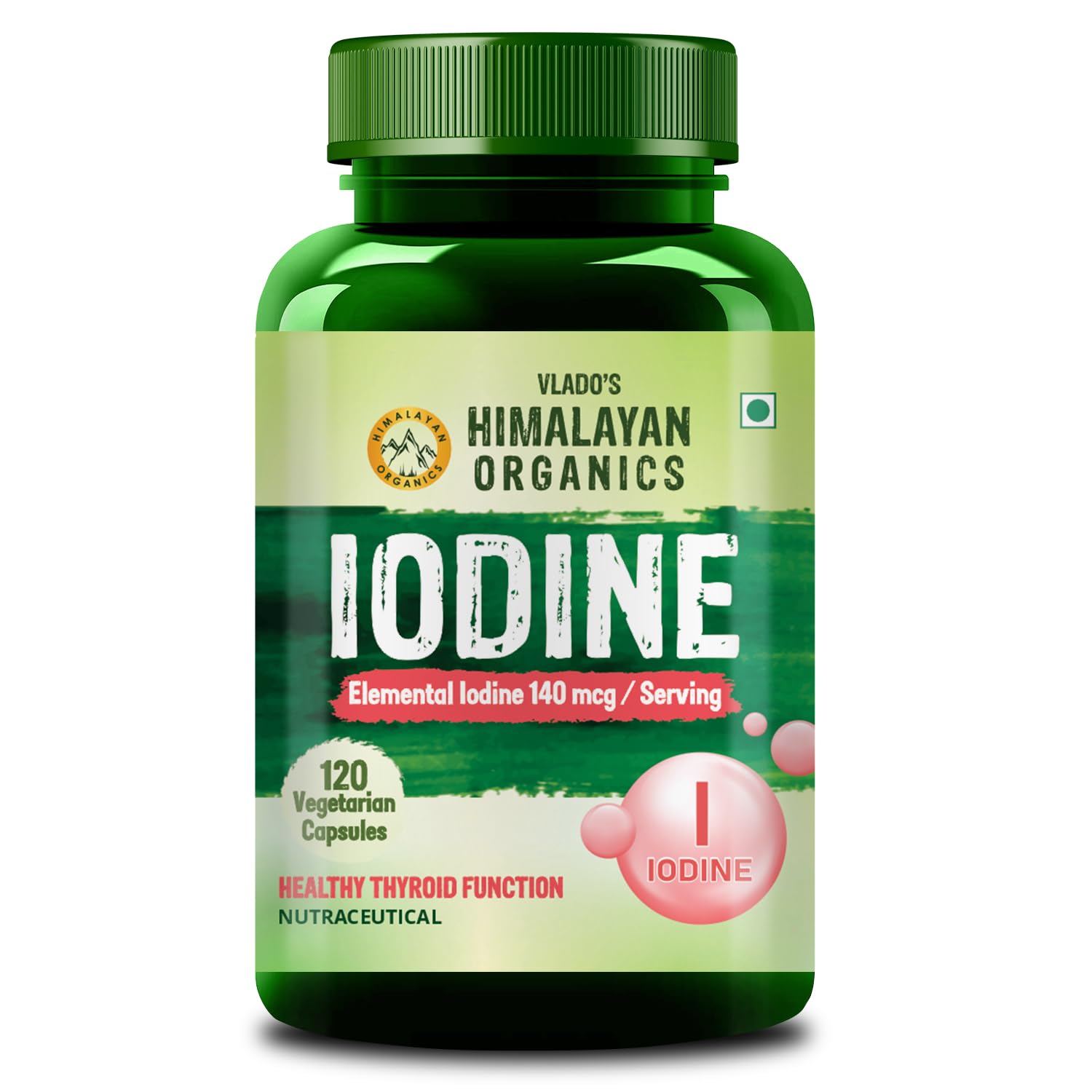 Vlado’s Himalayan Organics Iodine 140 Mcg Veg Capsules Daily Mineral Supplement For Metabolism Energy And Cellular Support
Vlado’s Himalayan Organics Iodine 140 Mcg Veg Capsules Daily Mineral Supplement For Metabolism Energy And Cellular Support