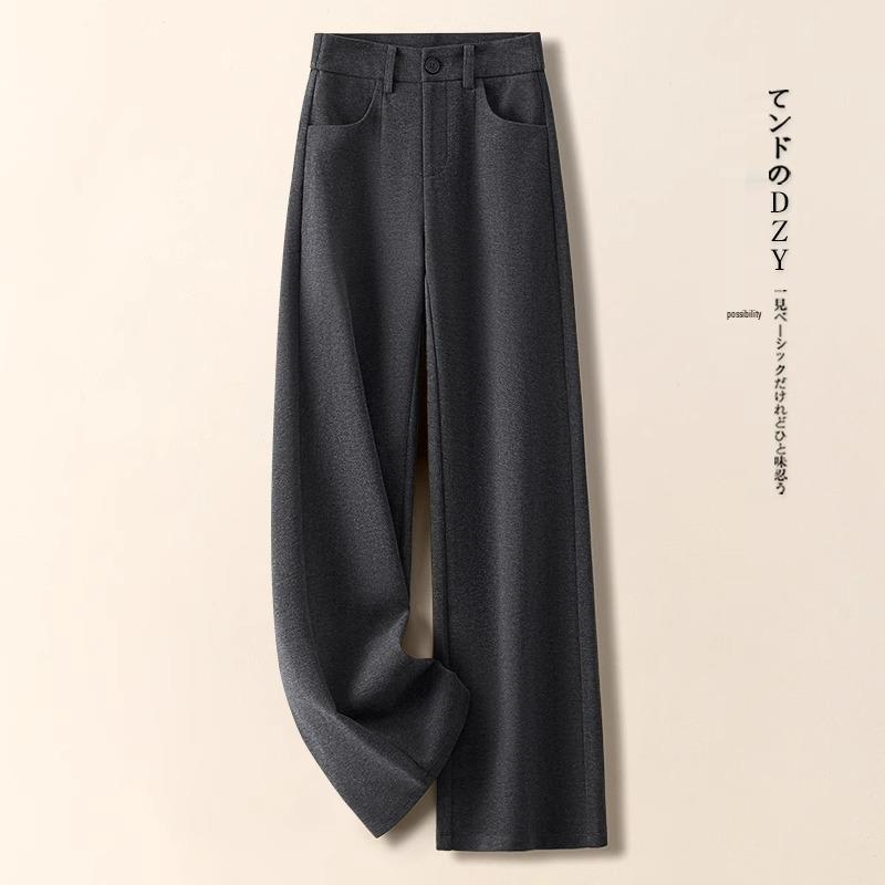 Women s Gray Wool Wide-Leg Floor-Length Pants - Autumn/Winter 2024 Casual Style 3XL (Recommended 135-145 jin) сірий колір
Women s Gray Wool Wide-Leg Floor-Length Pants - Autumn/Winter 2024 Casual Style 3XL (Recommended 135-145 jin) сірий колір
