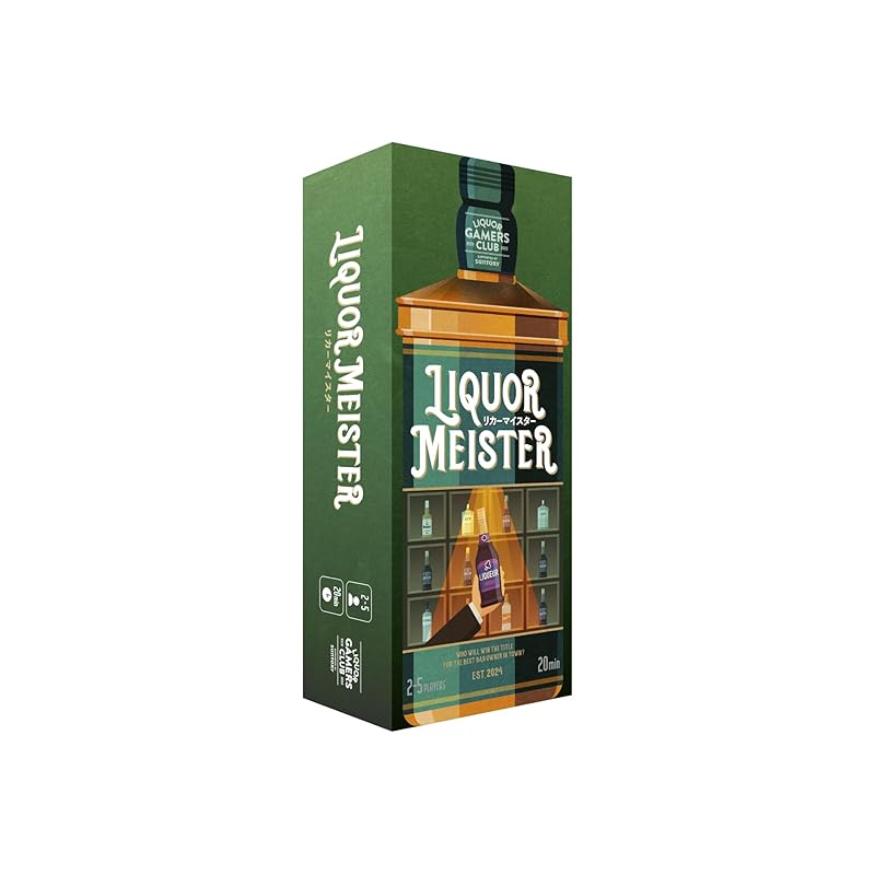 LIQUOR GAMERS CLUB liquor meister board games For 2~5 people Over 20 years old card placement game
LIQUOR GAMERS CLUB liquor meister board games For 2~5 people Over 20 years old card placement game