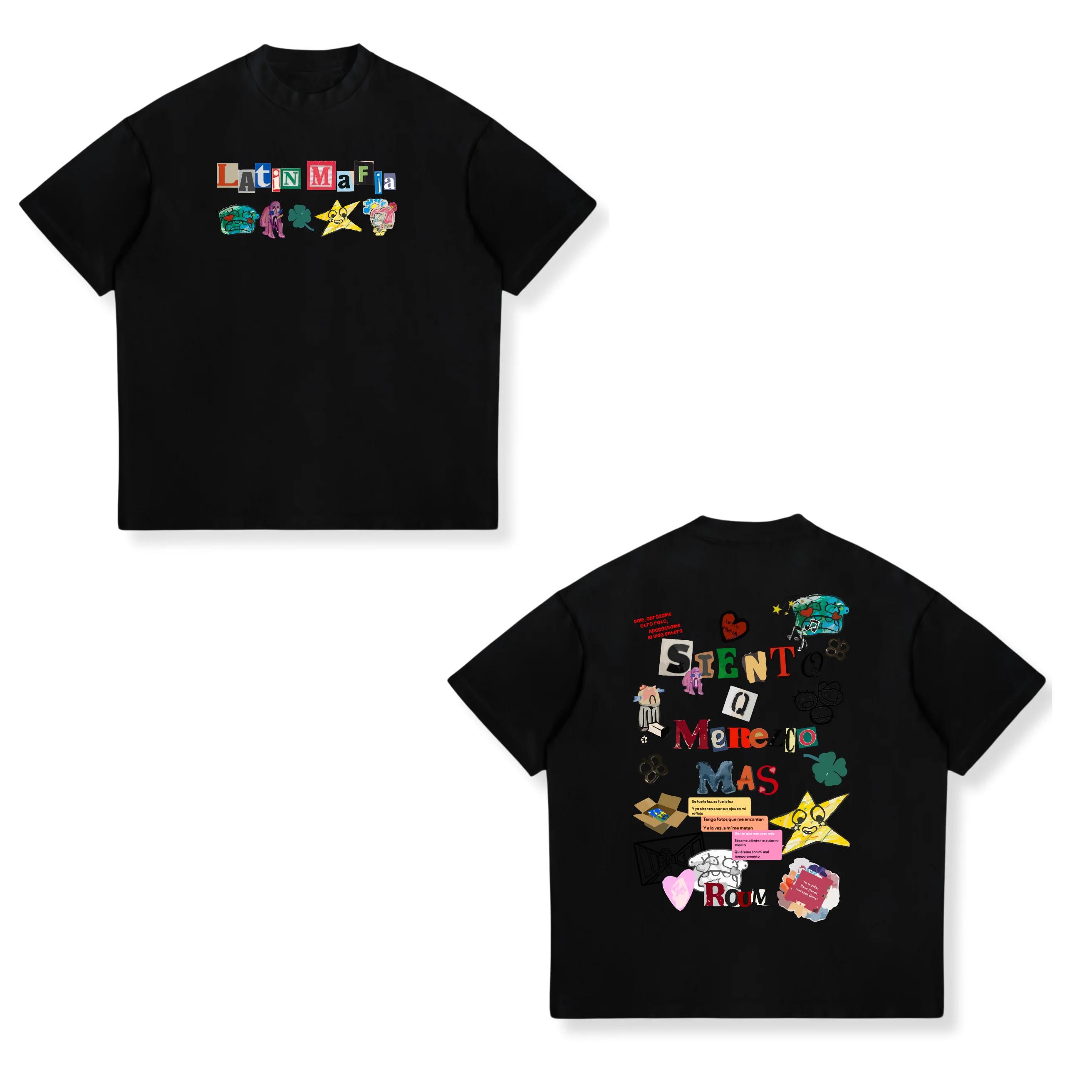 Rock Band Latin Mafia Album Printed T Shirts Unisex Women 100 Cotton High Quality Tshirts Fashion Punk Hip Hop Tshirt Streetwear 4XL
Rock Band Latin Mafia Album Printed T Shirts Unisex Women 100 Cotton High Quality Tshirts Fashion Punk Hip Hop Tshirt Streetwear 4XL