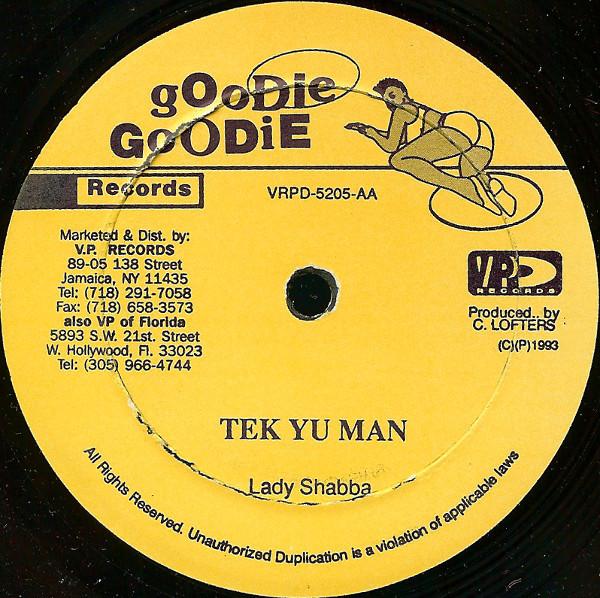 12inch Record GHOST 6 ROUND HEAD LADY SHABB Out Of My Life Tek Yu Man VPRD5205 Goodie Goodie R 1993 US Reggae Ska Dub Used
12inch Record GHOST 6 ROUND HEAD LADY SHABB Out Of My Life Tek Yu Man VPRD5205 Goodie Goodie R 1993 US Reggae Ska Dub Used