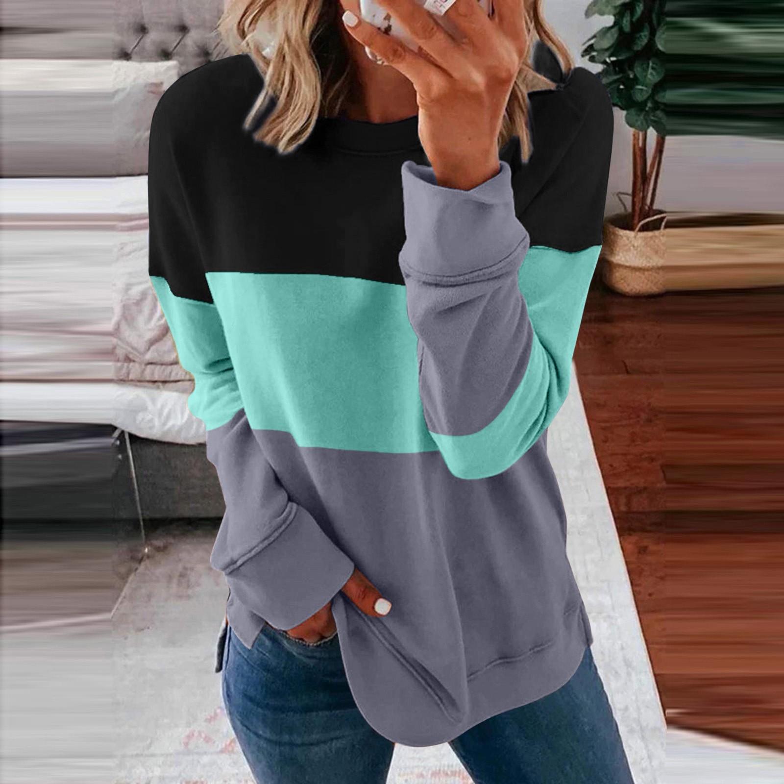 Women s Casual Color Contrast Off Shoulder Long Sleeve Loose Pullover Sweater M зелений
Women s Casual Color Contrast Off Shoulder Long Sleeve Loose Pullover Sweater M зелений