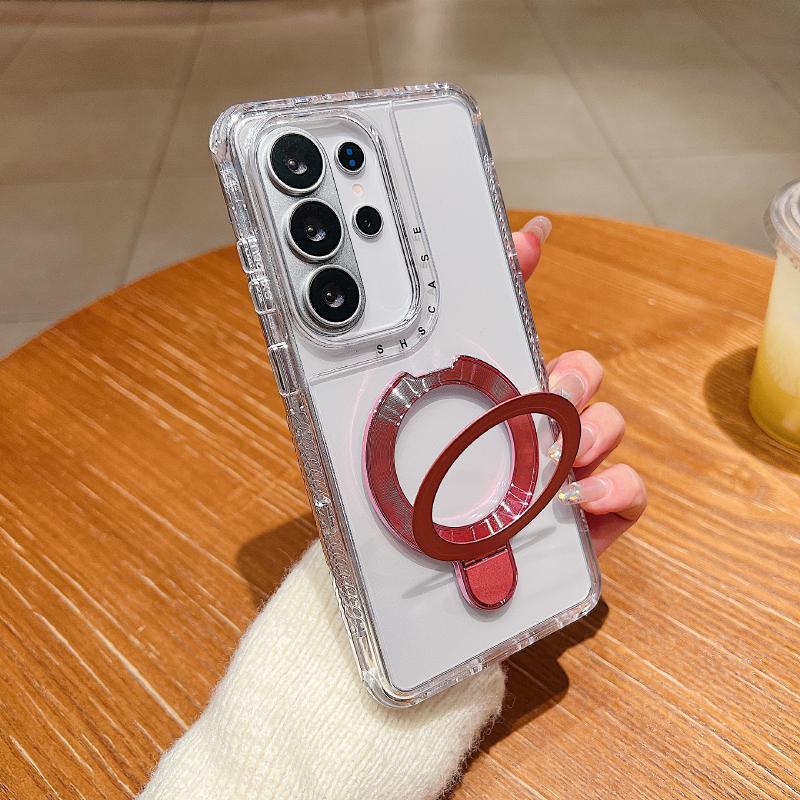 For Magsafe Magnetic Wireless Charging Metal Holder Phone Case For Samsung S26 Ultra S24 S23 S22 S25 Ultra FE Edge 3-in-1 Cover Galaxy S22 5G рожевий
For Magsafe Magnetic Wireless Charging Metal Holder Phone Case For Samsung S26 Ultra S24 S23 S22 S25 Ultra FE Edge 3-in-1 Cover Galaxy S22 5G рожевий