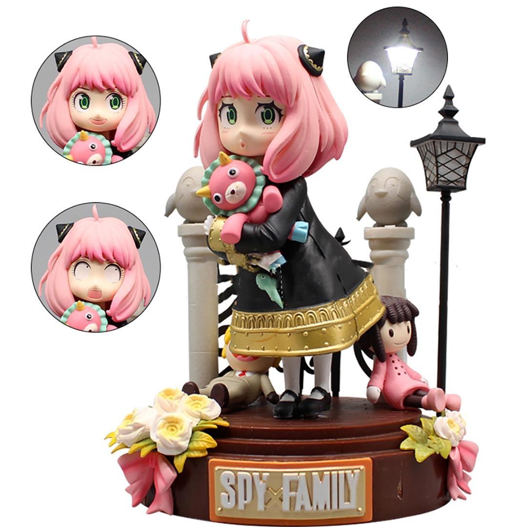 Фигурка SPY×FAMILY GK Anya Forge, уличный фонарь, люминесцентная аниме-периферия, фигурка, модель игрушки, Коллекционная модель куклы, подарки для детей
Фигурка SPY×FAMILY GK Anya Forge, уличный фонарь, люминесцентная аниме-периферия, фигурка, модель игрушки, Коллекционная модель куклы, подарки для детей