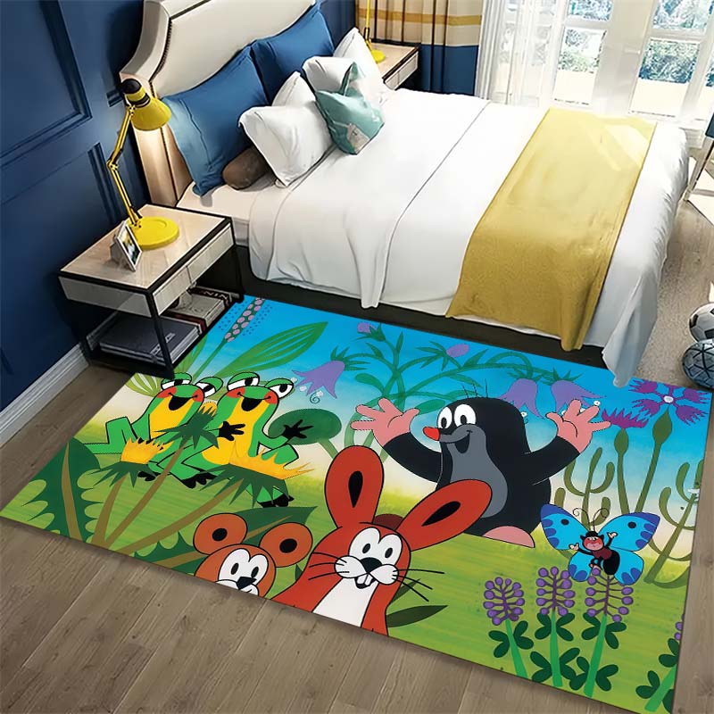 Krtek The Little Mole & Friends Kids Area Rug, Non-Slip Floor Mat for Bedroom 40x60cm( 15x23in )
Krtek The Little Mole & Friends Kids Area Rug, Non-Slip Floor Mat for Bedroom 40x60cm( 15x23in )