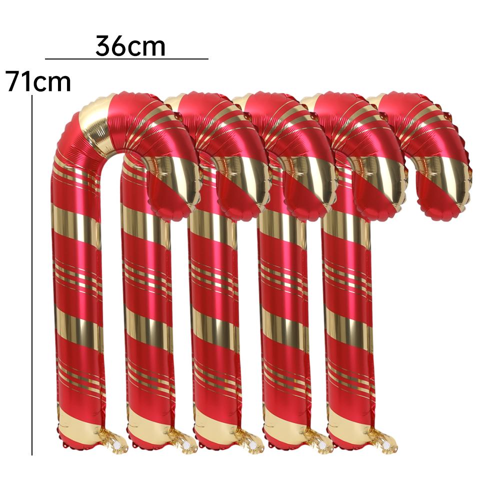 71CM Standing Inflatable Candy Stick Cane Aluminum Film Balloon Toys Children Christmas Party Decoration Props Outdoor Play Toys
71CM Standing Inflatable Candy Stick Cane Aluminum Film Balloon Toys Children Christmas Party Decoration Props Outdoor Play Toys
