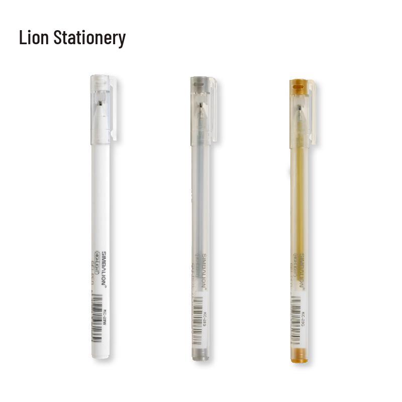 Lion Brand 0.8mm White Highlight Pen for Art and Drawing Silver 1 piece
Lion Brand 0.8mm White Highlight Pen for Art and Drawing Silver 1 piece