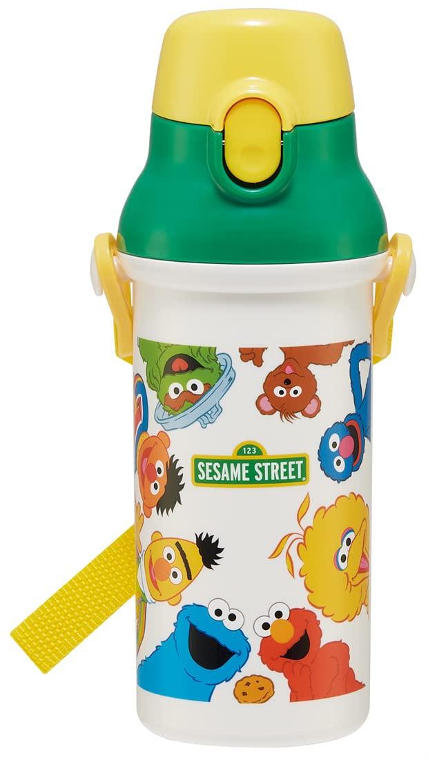 Skater Plastic Water Bottle 480ml One Push Antibacterial Child Friendly Lightweight Antibacterial Treatment Made in Japan Sesame Street Boys Girls
Skater Plastic Water Bottle 480ml One Push Antibacterial Child Friendly Lightweight Antibacterial Treatment Made in Japan Sesame Street Boys Girls