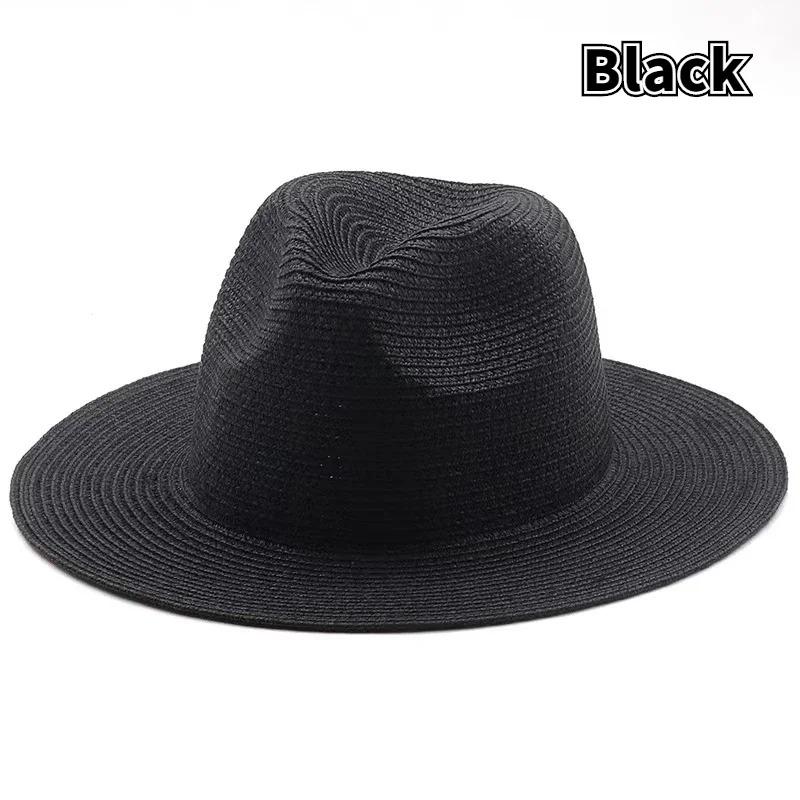 Big Head Size 60CM Straw Panaman Hat Foldable Woven Sun Hat Men Plus Size Jazz Cap Women Beach Sun Protection Sun Shading Hat L 58-60CM чорний
Big Head Size 60CM Straw Panaman Hat Foldable Woven Sun Hat Men Plus Size Jazz Cap Women Beach Sun Protection Sun Shading Hat L 58-60CM чорний
