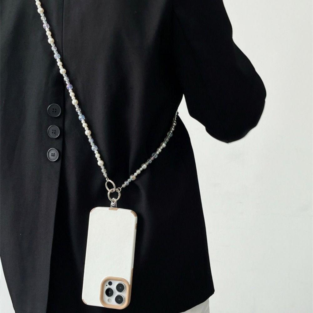Anti-lost Mobile Phone Chains Transparent Crossbody Phone Lanyard Car Key Accessories Pearl
Anti-lost Mobile Phone Chains Transparent Crossbody Phone Lanyard Car Key Accessories Pearl