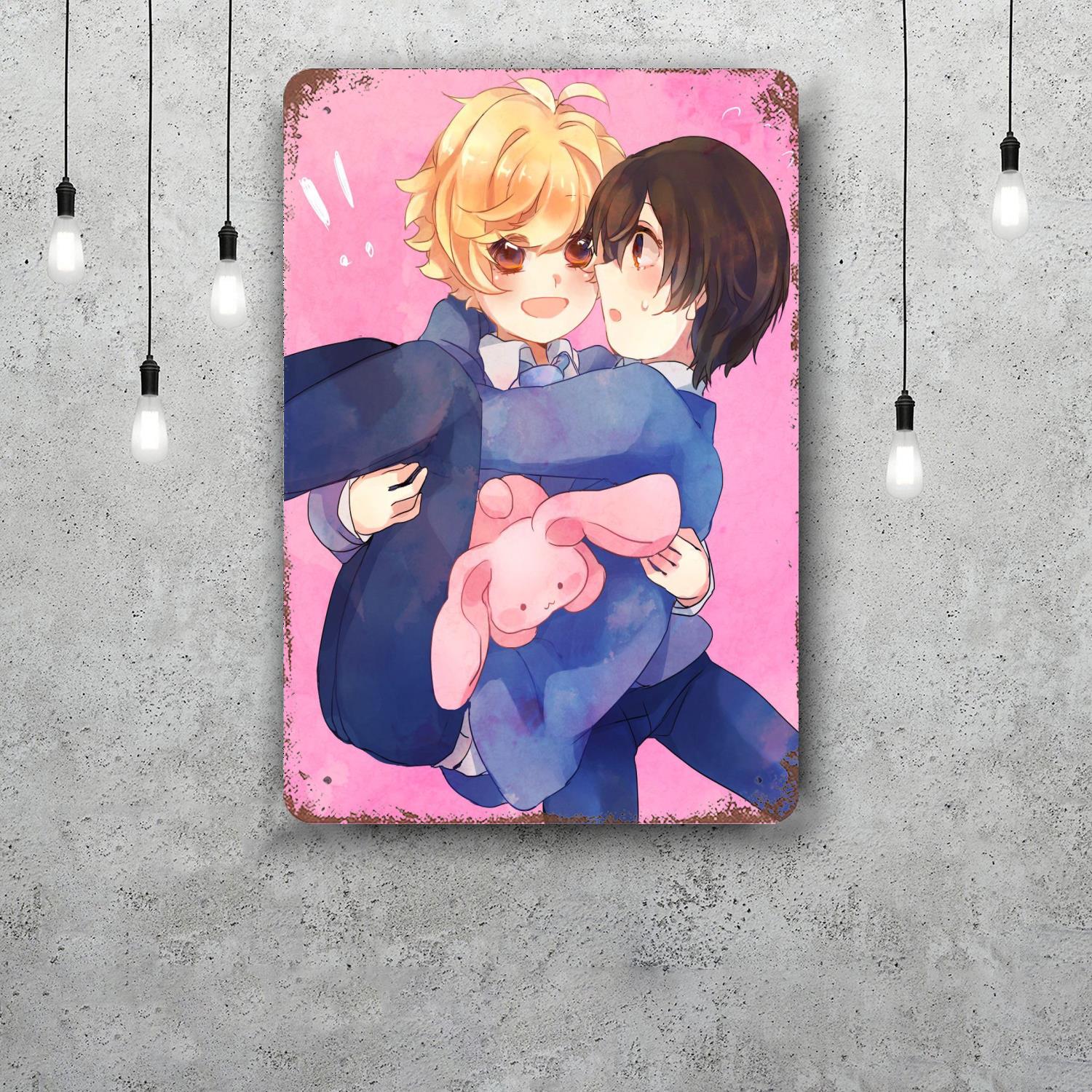 ouran high school host club Retro Vintage Tin Sign Poster Decorative Plaque Metal Plate Wall Decor 20x30cm(7.8x11.8inch)
ouran high school host club Retro Vintage Tin Sign Poster Decorative Plaque Metal Plate Wall Decor 20x30cm(7.8x11.8inch)