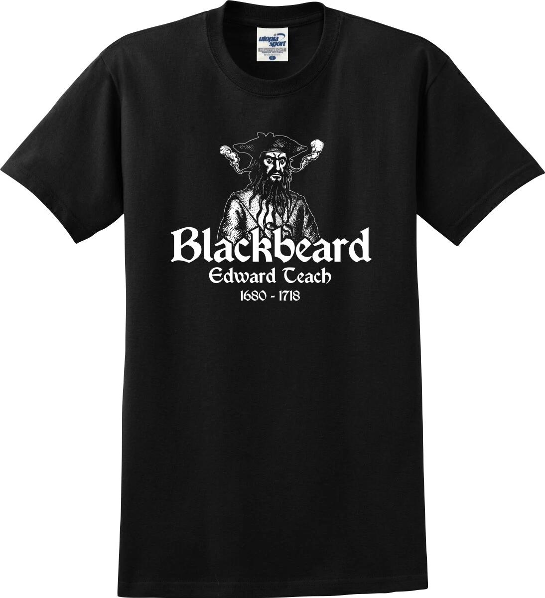 Blackbeard Edward Teach Pirate Unisex T shirt (S-5X) 2XL
Blackbeard Edward Teach Pirate Unisex T shirt (S-5X) 2XL