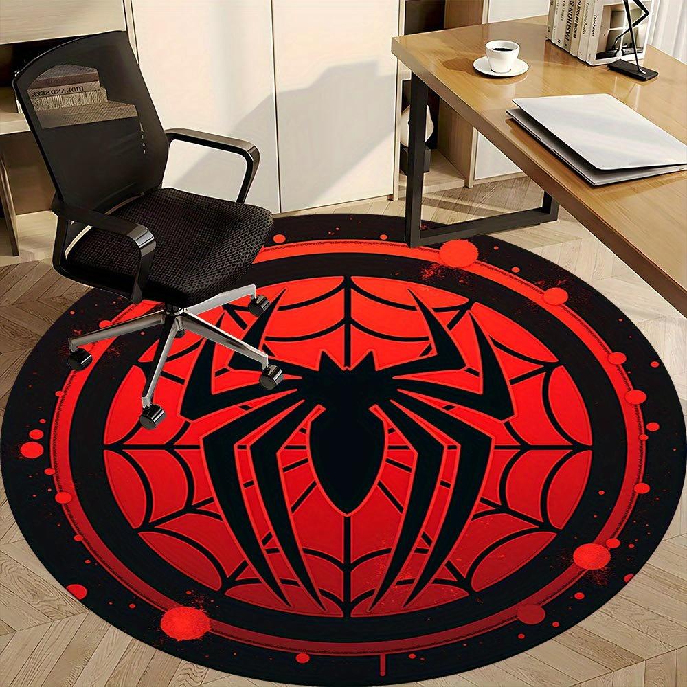 1pc Spider-Man Web Design Round Rug - Office Chair Mat, Non-Slip Carpet for Home Decor, Living Room & Bedroom Flooring Accessory -0412199 80cm by 80cm
1pc Spider-Man Web Design Round Rug - Office Chair Mat, Non-Slip Carpet for Home Decor, Living Room & Bedroom Flooring Accessory -0412199 80cm by 80cm