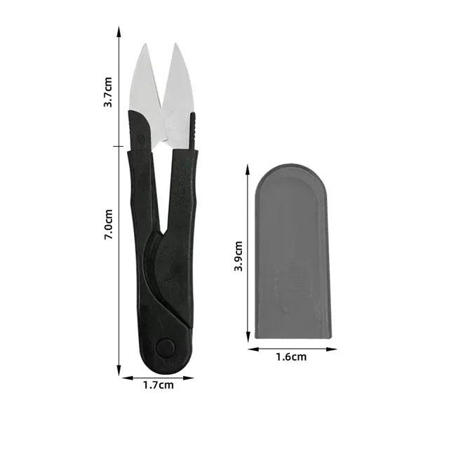 Scissors Stainless Steel 1PC Clippers DIY Thread Cutter U-shape Clipper Sewing Tool Home Sewing Shears Embroidery Clippers чорний
Scissors Stainless Steel 1PC Clippers DIY Thread Cutter U-shape Clipper Sewing Tool Home Sewing Shears Embroidery Clippers чорний