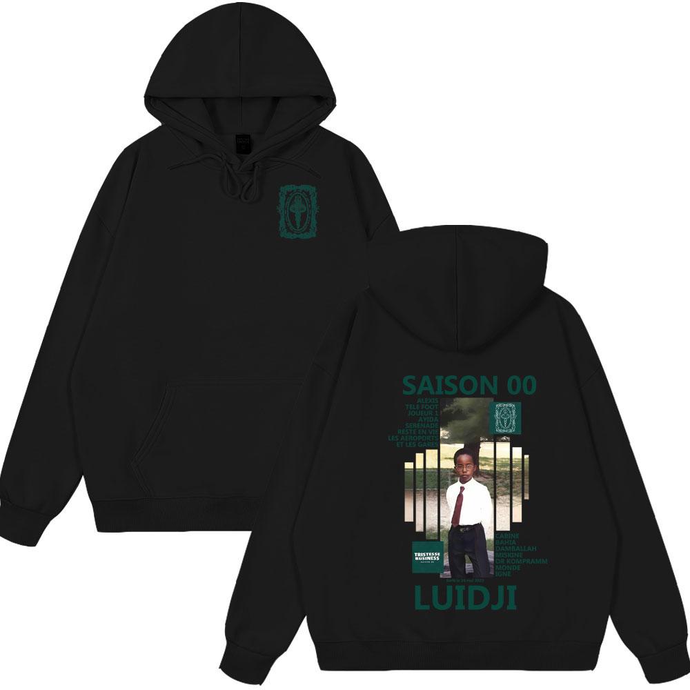 Hot Sale Tops Rapper Luidji Saison 00 Graphic Print Hoodie Women Hip Hop Pullover Hoodies Male Vintage Casual Hooded Sweatshirt 3XL
Hot Sale Tops Rapper Luidji Saison 00 Graphic Print Hoodie Women Hip Hop Pullover Hoodies Male Vintage Casual Hooded Sweatshirt 3XL