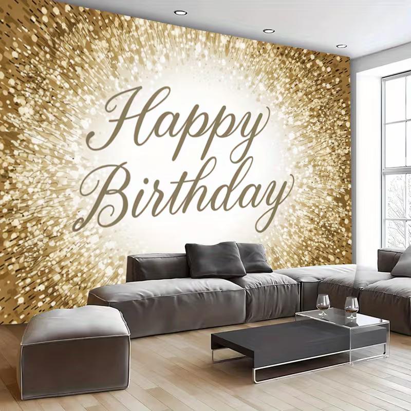 2D Gold Glitter Birthday Backdrop for 30th/40th/50th Milestone Celebrations 47.2x31.5inch/120*80cm
2D Gold Glitter Birthday Backdrop for 30th/40th/50th Milestone Celebrations 47.2x31.5inch/120*80cm