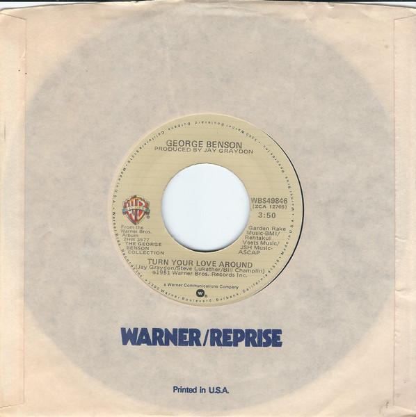 7inch Record GEORGE BENSON - Turn Your Love Around NONE Warner Bros. Re 1981 Japan Dance & Electronica Used
7inch Record GEORGE BENSON - Turn Your Love Around NONE Warner Bros. Re 1981 Japan Dance & Electronica Used