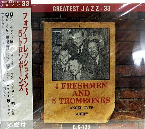CD FOR FRESHMEN & 5 TROMBONES - Four Freshmen and Five Trombones EIC733 Japan ObiMusic Others Used
CD FOR FRESHMEN & 5 TROMBONES - Four Freshmen and Five Trombones EIC733 Japan ObiMusic Others Used